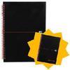 Black n Red Book Wirebound 90gsm Ruled 140pp A4 Ref 1001037