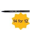 Uni-ball UB155 Deluxe Rollerball Pen Ultra Fine Blue Ref UB